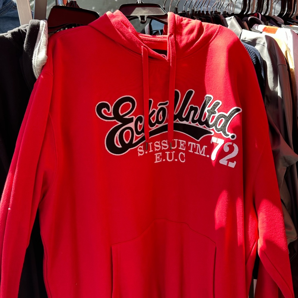 Red Ecko hoodies